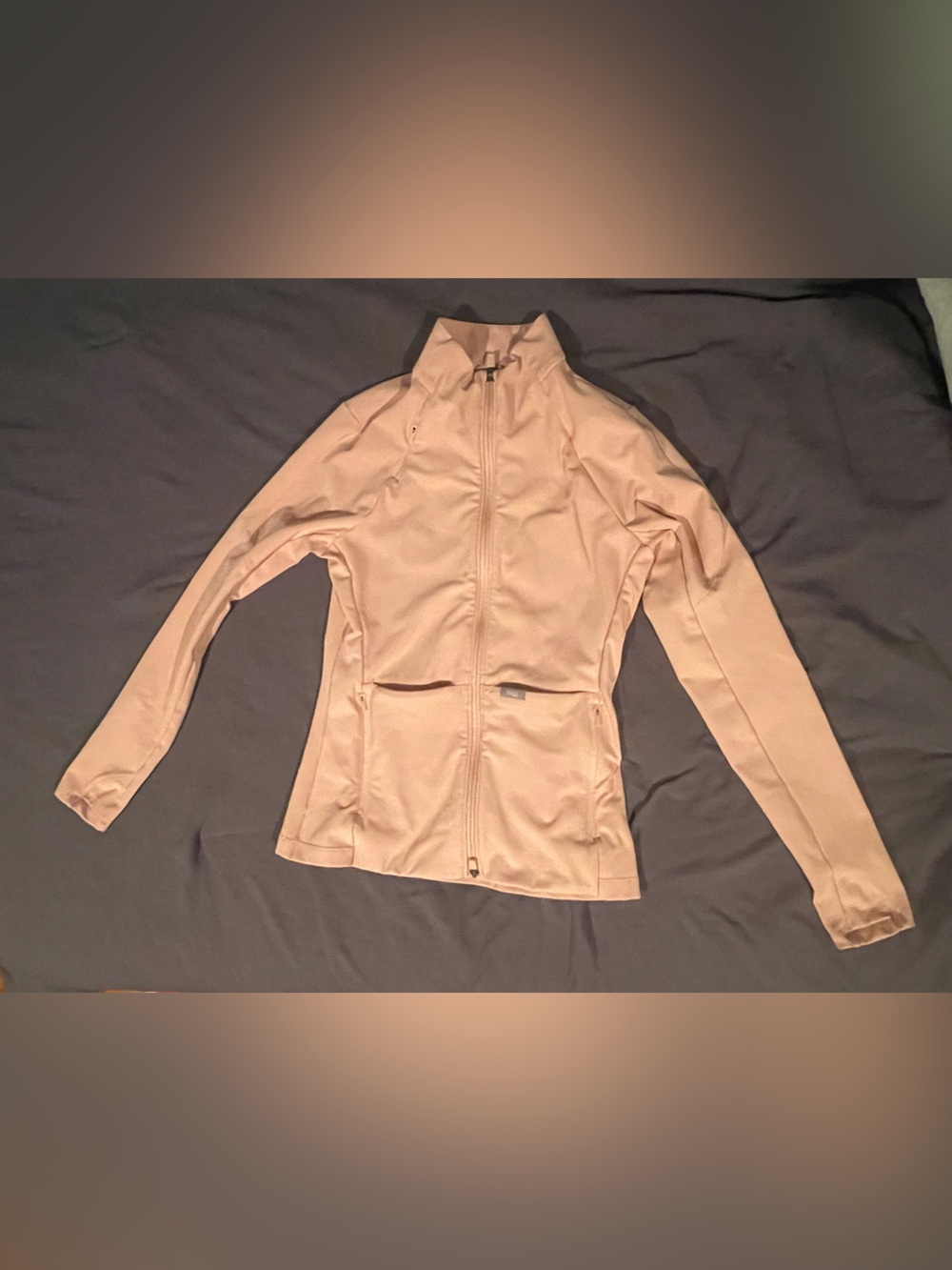 Figs Women’s contour knit Jacket - Light Pink Small